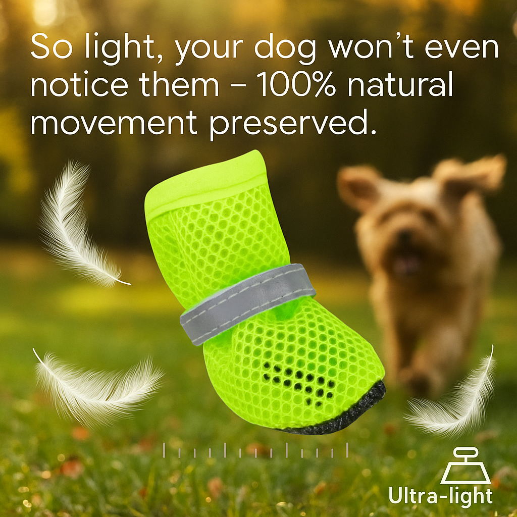 Barksy™ Breathable Dog Mesh Shoes