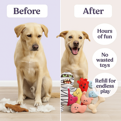 Barksy™ 9-in-1 Ultimate Dog Toy!