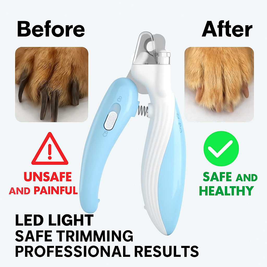 Barksy™  Professional Nail Clippers with Led Light