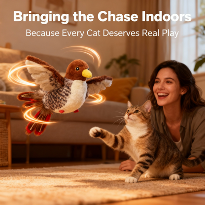 Pawzsy™ Interactive Flying Bird