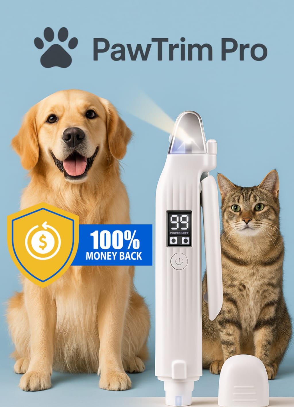 🐾 Nail Care That Doesn't Stress You or Your Pet — Now Upgraded with an LED Displ0ay That Shows Real-Time Battery Level