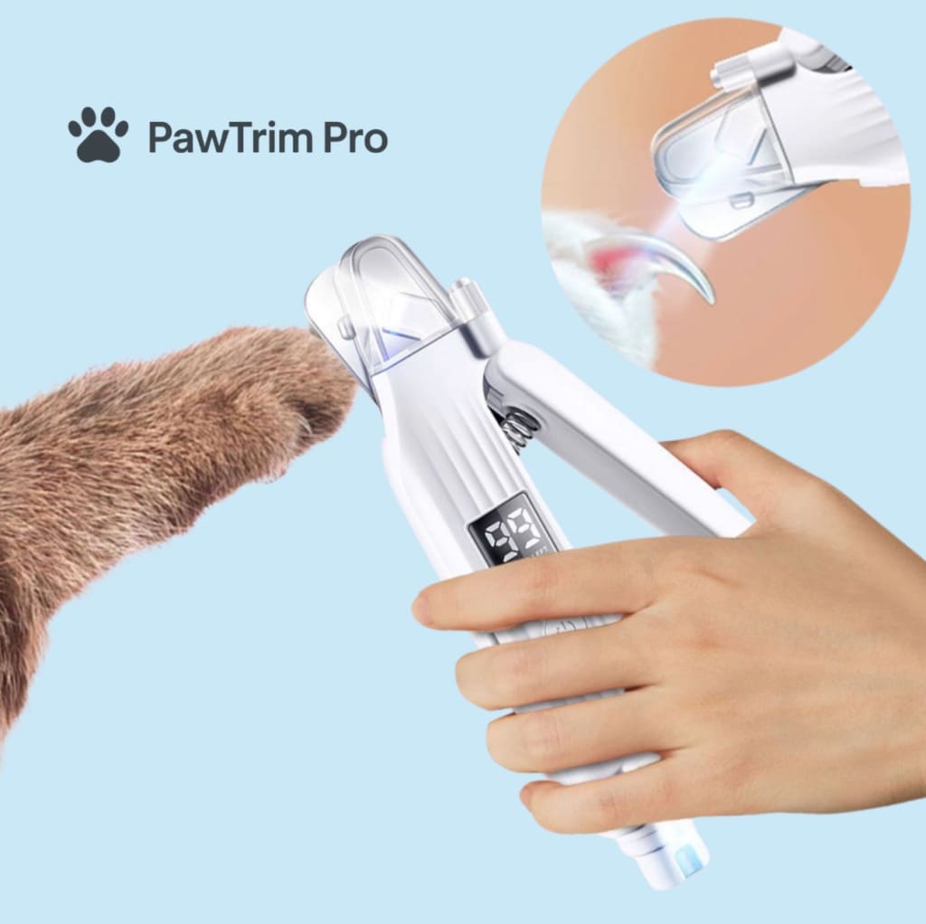 🐾 Nail Care That Doesn't Stress You or Your Pet — Now Upgraded with an LED Displ0ay That Shows Real-Time Battery Level